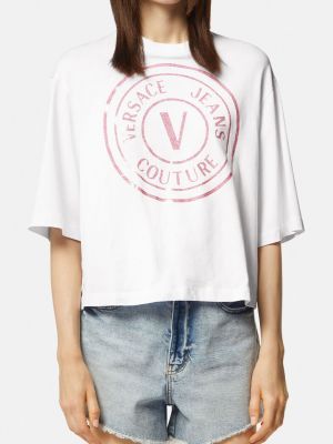 Белая футболка Versace Jeans Couture