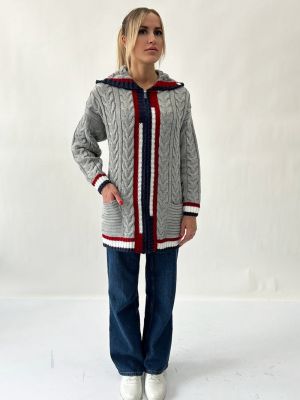 Пиджак текстильная мануфактура серый