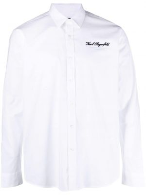 Košile Karl Lagerfeld bílá