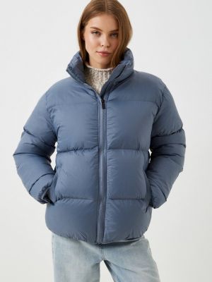 Утепленная демисезонная куртка Vitacci голубая