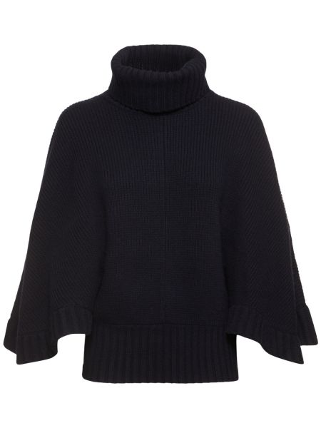 Oversized ull turtleneck Chloe blå