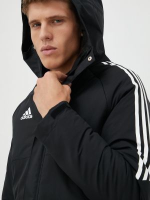 Téli kabát Adidas Performance fekete