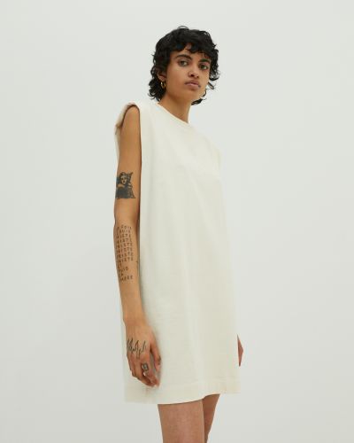 Košeľové šaty Edited biela