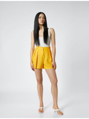 Bermuda kratke hlače Koton rumena