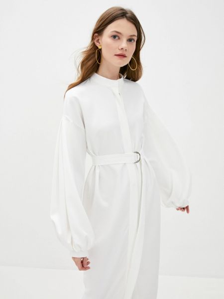 Платье-рубашка Lipinskaya Brand белое