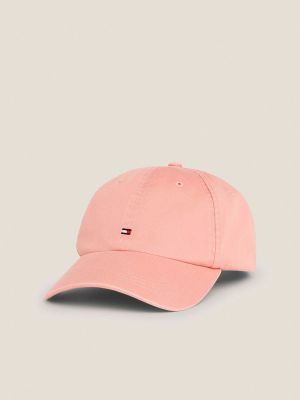 Gorra con bordado Tommy Hilfiger rosa