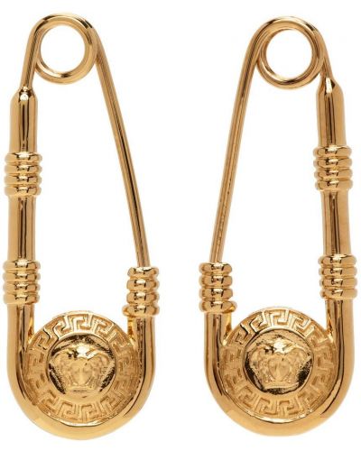 Сережки Versace, золоті