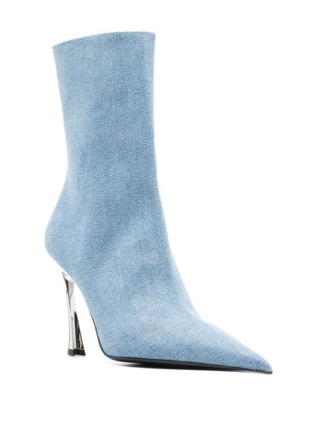Ankle boots Mugler bleu