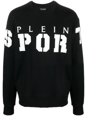 Памучен пуловер с принт Plein Sport