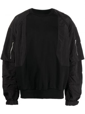 Rund hals sweatshirt Juun.j svart