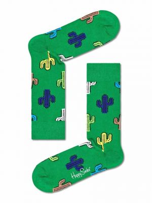 Чорапи Happy Socks зелено