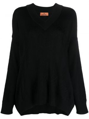 Woll pullover Missoni schwarz