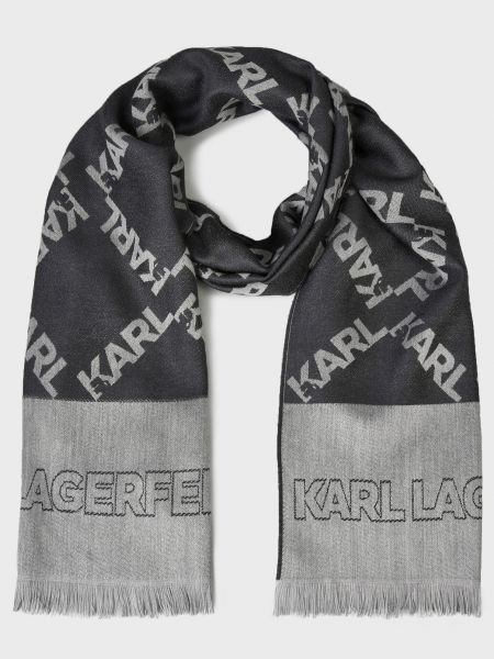 Шарф Karl Lagerfeld серый
