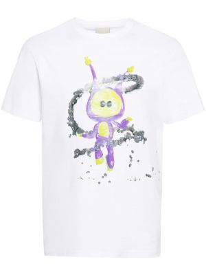 T-shirt mit print Perks And Mini weiß