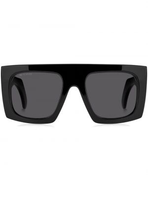 Czarne okulary przeciwsłoneczne oversize Etro