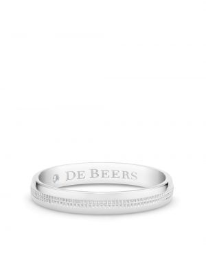 Prsteň De Beers Jewellers strieborná