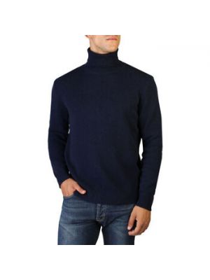 Sweter z kaszmiru z dżerseju 100% Cashmere niebieski