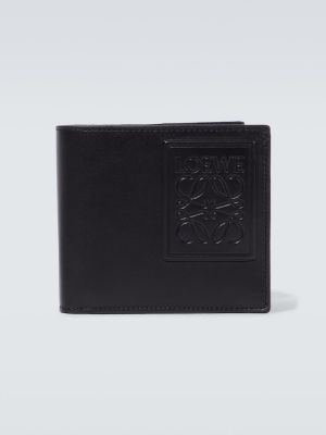 Kožni novčanik Loewe crna