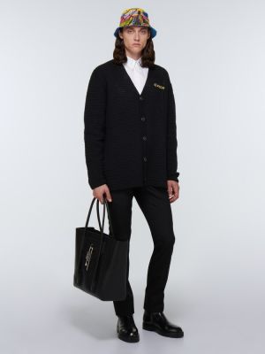 Cardigan din bumbac Givenchy negru