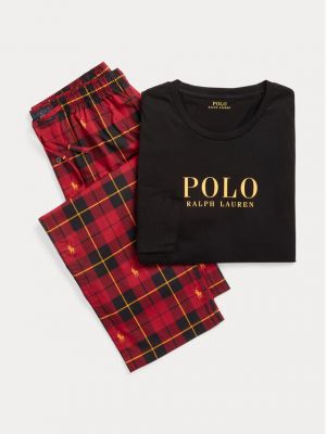 Pamut pizsama Polo Ralph Lauren