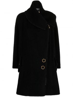 Asimetriškas vilnonis paltas Chanel Pre-owned
