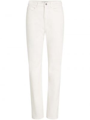 Дънки straight leg с кехлибар бяло Karl Lagerfeld