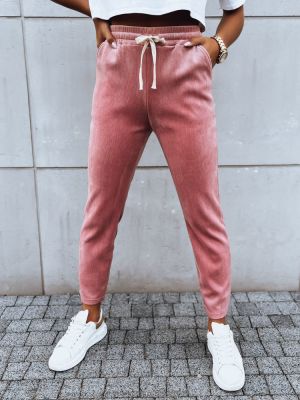 Pantaloni sport Dstreet roz