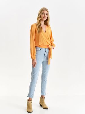 Блуза с дълъг ръкав Top Secret оранжево
