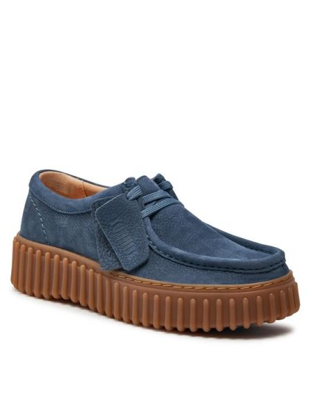 Ilgaauliai batai Clarks mėlyna