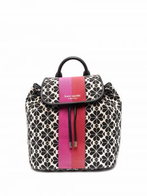 Jacquard floral ryggsekk med snøring Kate Spade