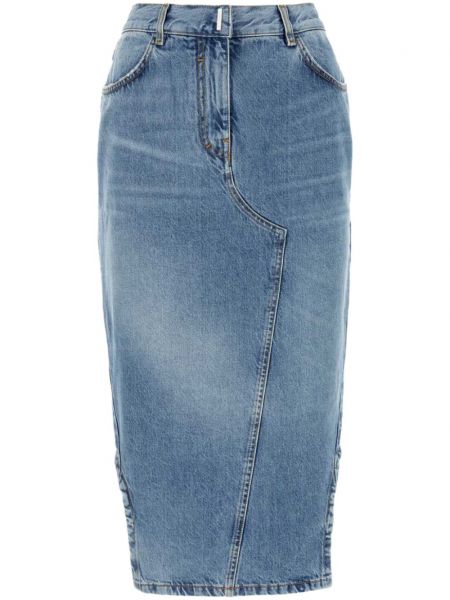 Denimnederdel Givenchy blå