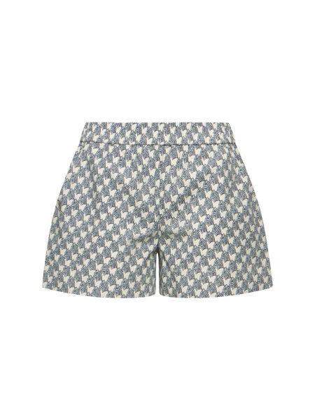 Shorts i bomull Tory Burch blå