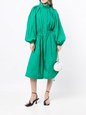 Šaty s kapucí Juun.j zelené