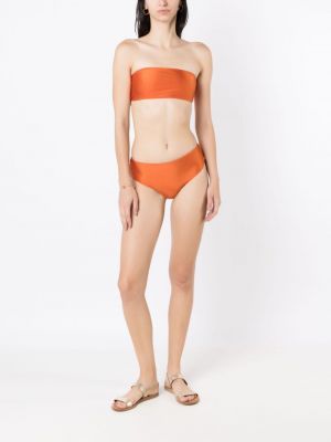 Bikini avec applique Adriana Degreas orange