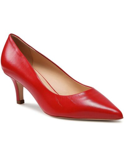 Chaussures de ville Solo Femme rouge