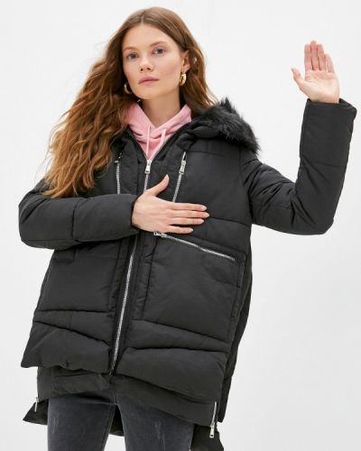 Утепленная куртка Z-design, черная