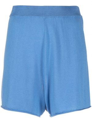 Pletene kratke hlače z vezenjem Chinti & Parker modra
