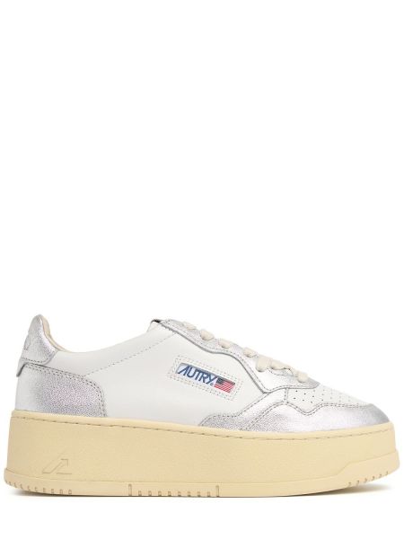 Platformu sneaker Autry beyaz