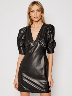 Slim fit koktejlové šaty Lamarque - černá