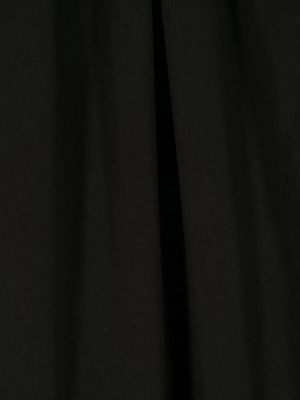 Hedvábný šál Saint Laurent černý