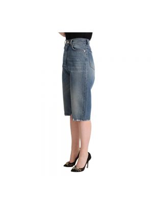 High waist jeans shorts Dolce & Gabbana blau