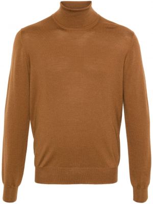 Vlnený sveter Fileria hnedá