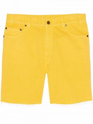 Kratke hlače Saint Laurent žuta