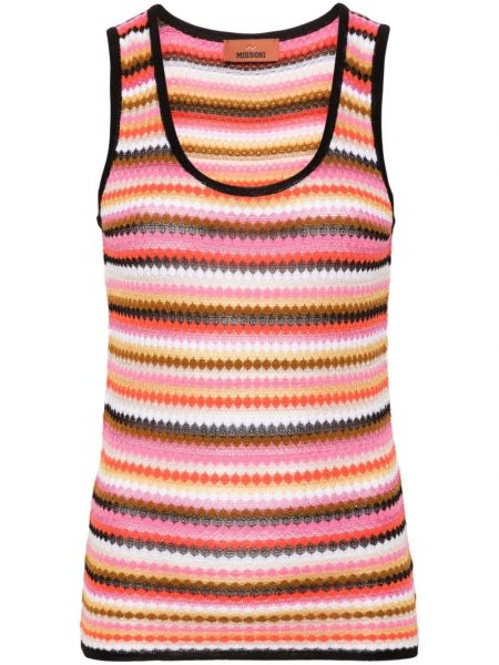 Atlet Missoni pembe