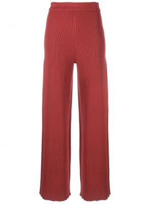 Pantalon en tricot Aeron rouge