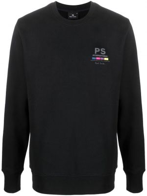 Sweatshirt mit print Ps Paul Smith schwarz