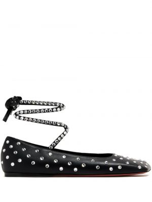 Cipele s kristalima Amina Muaddi crna