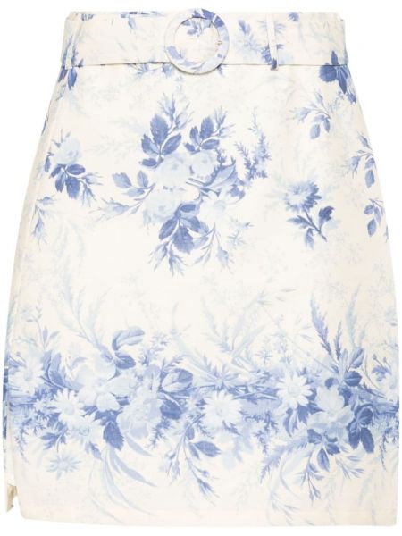 Květinové mini sukně s potiskem Twinset