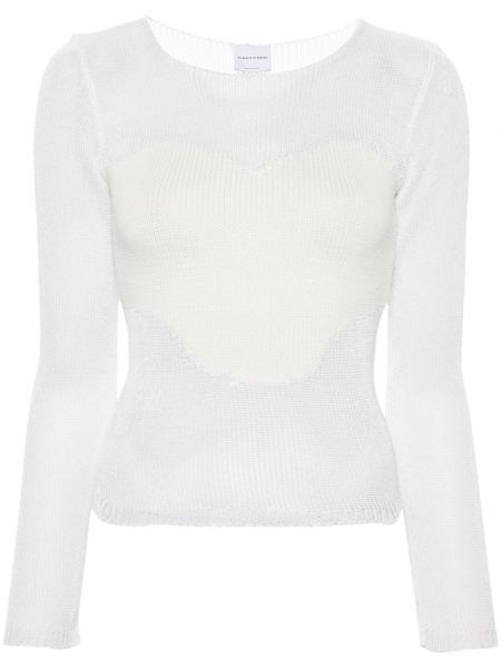 Пуловер Pinko бяло
