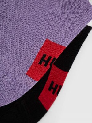 Шкарпетки Hugo фіолетові